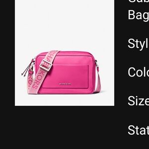 Michael Kors Fuchsia Crossbody Bag